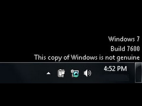 Genuine Advantage Windows 7