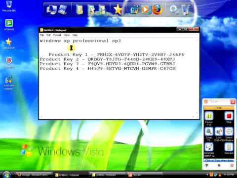 Windows Xp Professional Sp3 Key
